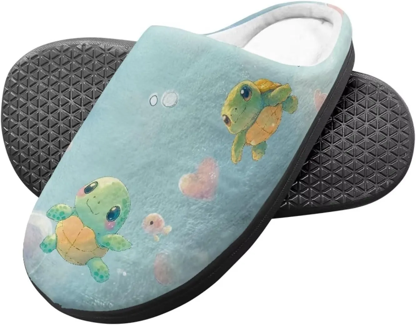 Lotusorchid Girls House Slipper Memory Foam Kids Bedroom Slipper Non Slip Closed Toe Sleep Slipper for Boys Bedroom Slipper with Rubber Sole