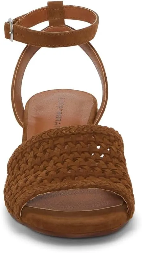 Lucky Brand Women's Modessa Ankle Strap Heeled Sandal