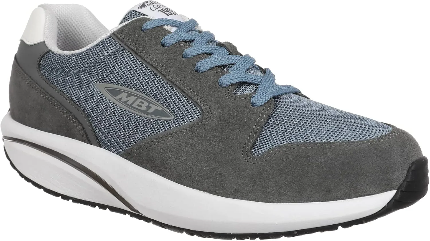 MBT Mens 1997 Classic Leather Textile Trainers