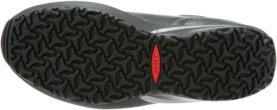 MBT Mens MBT-1997 Synthetic Leather Black Trainers