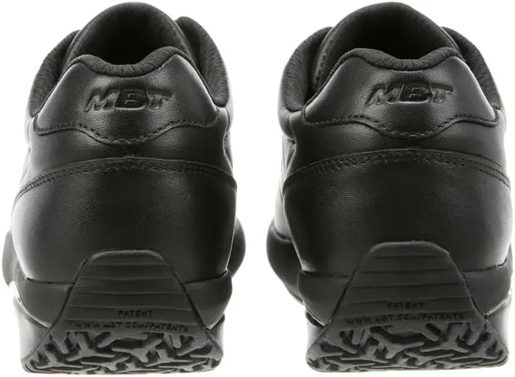 MBT Mens MBT-1997 Synthetic Leather Black Trainers
