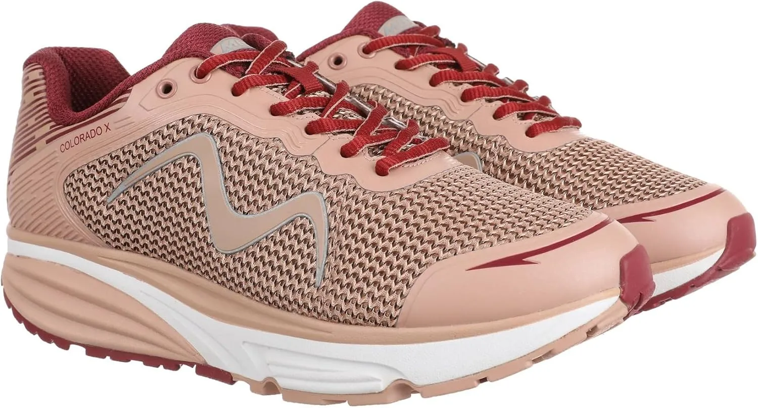 MBT Womens Colorado X Synthetic Leather Trainers