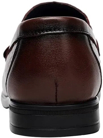 Men's Casual Genuine Leather Flats Soft Driving Walking Loafer Shoes Men's Vintage Crocodile Slip On Dress Shoes