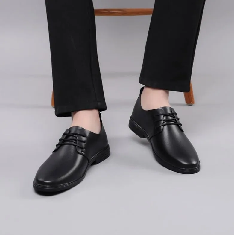 Men's Classic Lace-up Formal Oxfords Shoes Business Dress Shoes Men Pointed Toe Fashion Formal Walking Tuxedo Shoes