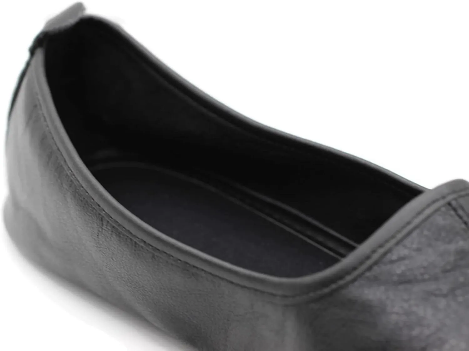 Mens Indoor Leather Slippers Black Traditional Babouche House Shoes Barefoot Moccasin