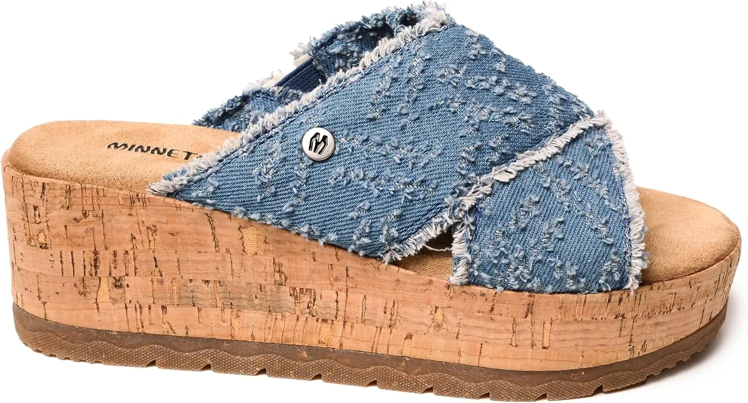 Minnetonka Women's Pepper, Pemma and Posey Slide Sandal