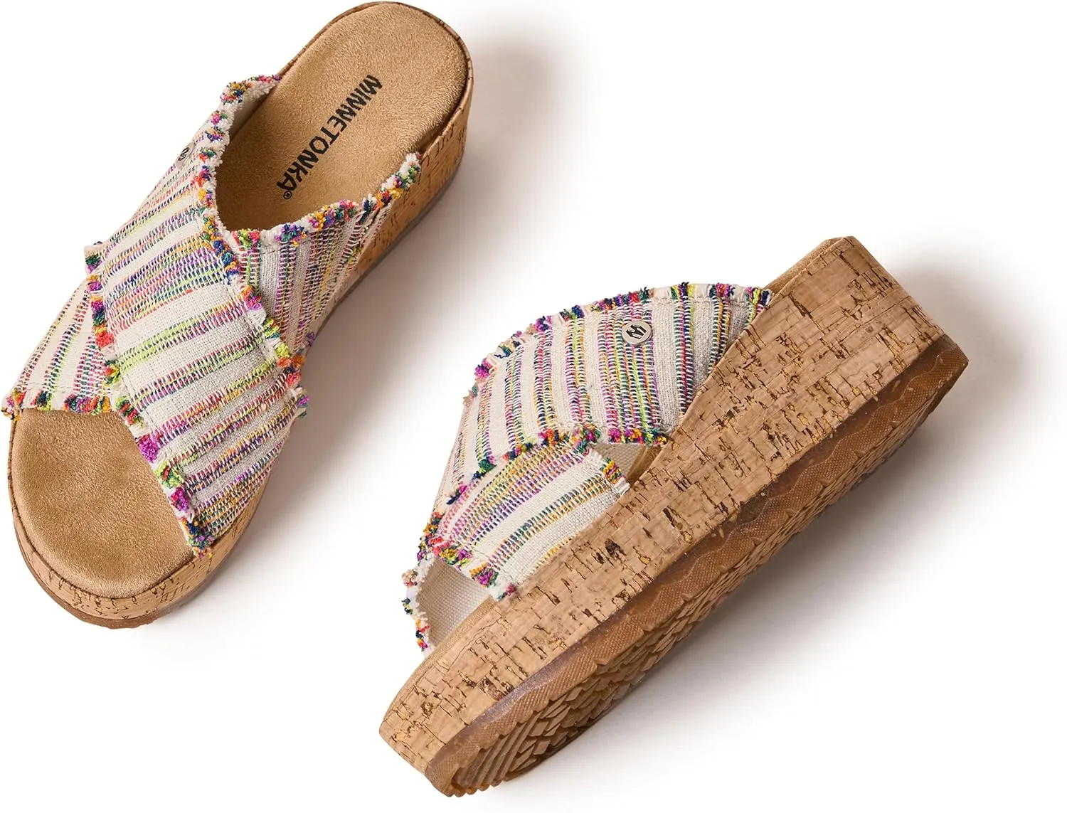 Minnetonka Women's Pepper, Pemma and Posey Slide Sandal