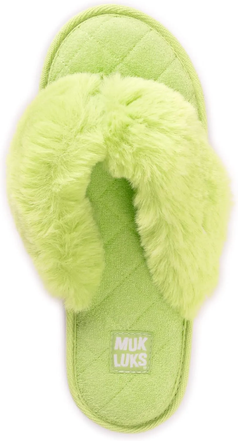 MUK LUKS Women's Maren Thong Slipper