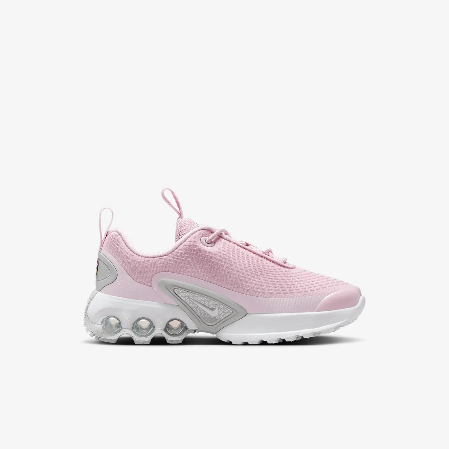 Nike Air Max Dn Little Kids' Shoes (FN4453-601, Pink Foam/Pale Pink/White/Metallic Silver)