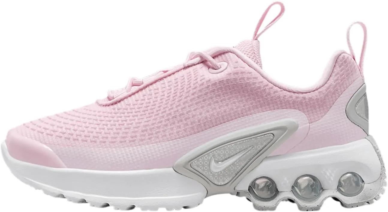 Nike Air Max Dn Little Kids' Shoes (FN4453-601, Pink Foam/Pale Pink/White/Metallic Silver)