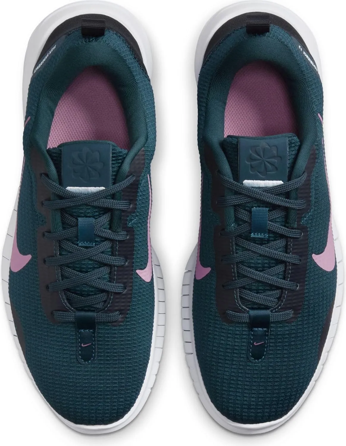 Nike Flex Experience Run 12 Women's Road Running Shoes (DV0746-401, Armory Navy/Black/Football Grey/Plum Dust)