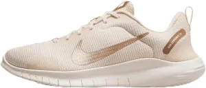 Nike Flex Experience Run 12 Women's Road Running Shoes (DV0746-800, Guava Ice/Pale Ivory/White/Metallic Red Bronze) Size 9