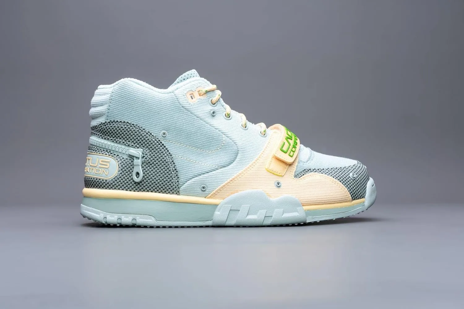 Nike Mens Air Trainer 1 SP DR7515 001 Travis Scott - Grey Haze - Size