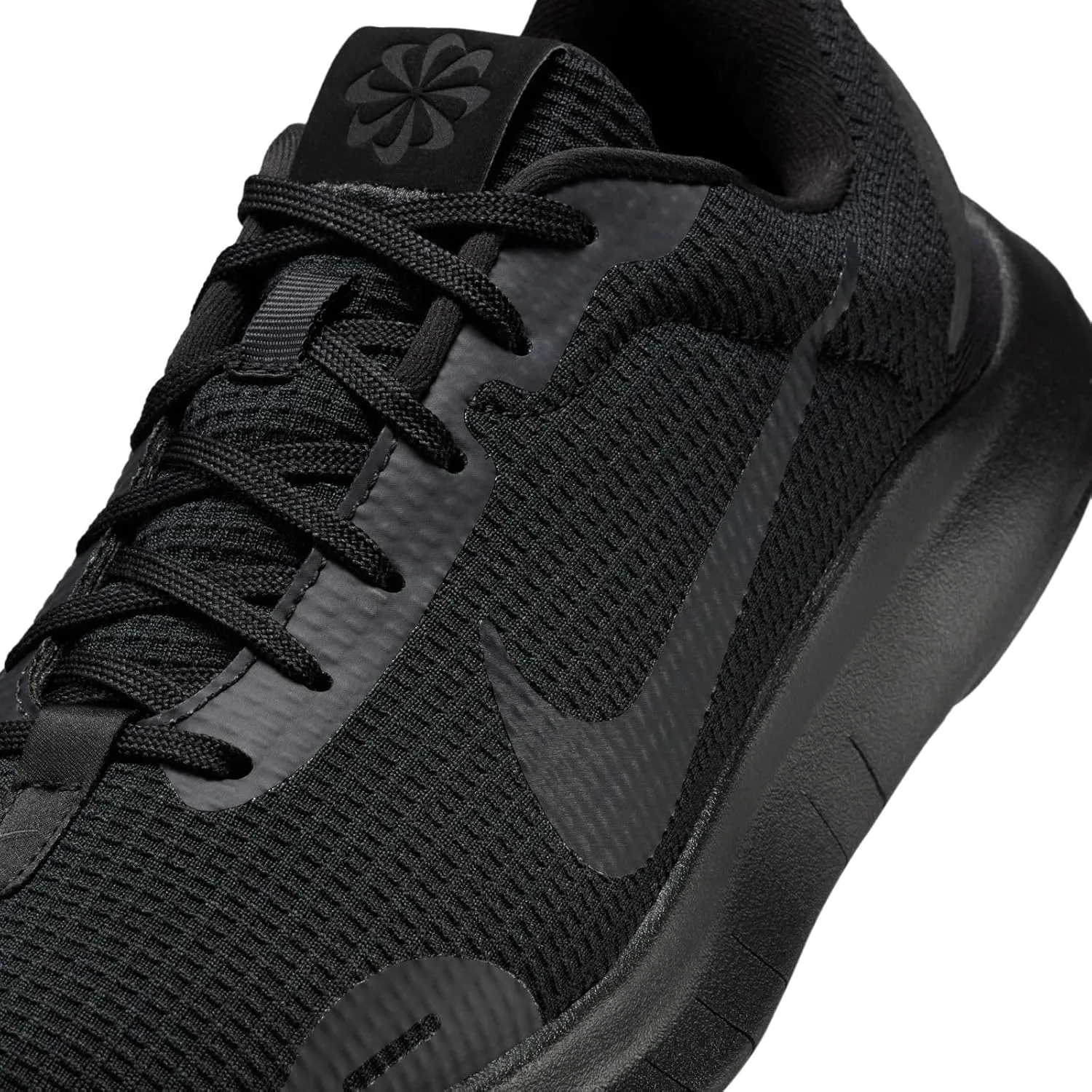 Nike Women's Flex Experience 12 Road Running Shoes Sneaker, Black/Off Noir, 10