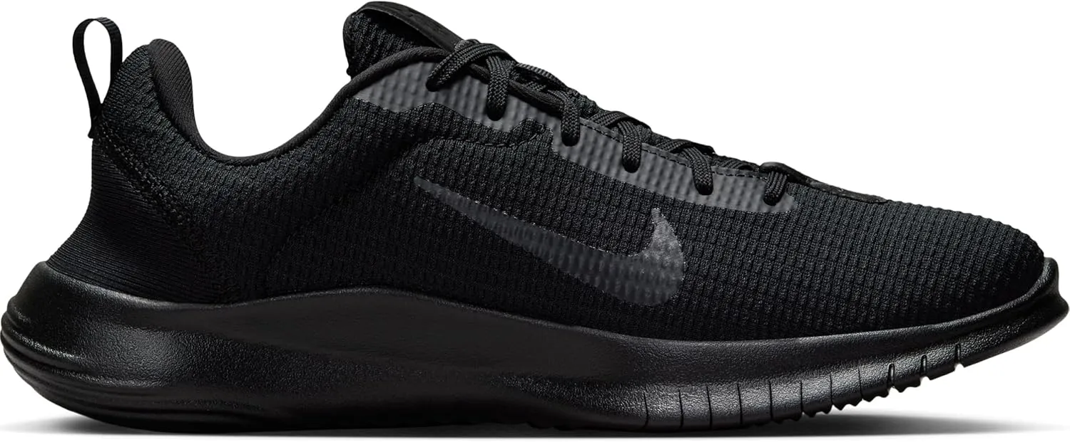 Nike Women's Flex Experience 12 Road Running Shoes Sneaker, Black/Off Noir, 10