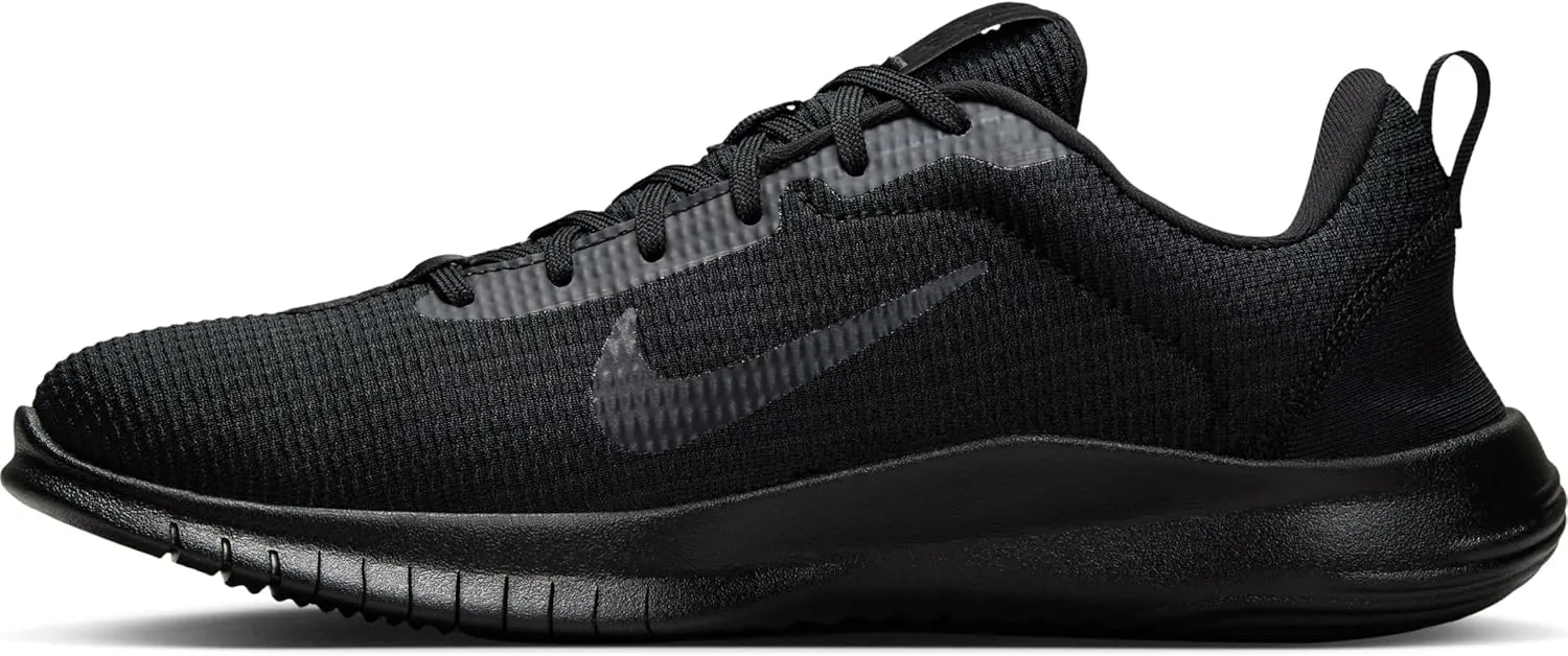 Nike Women's Flex Experience 12 Road Running Shoes Sneaker, Black/Off Noir, 10