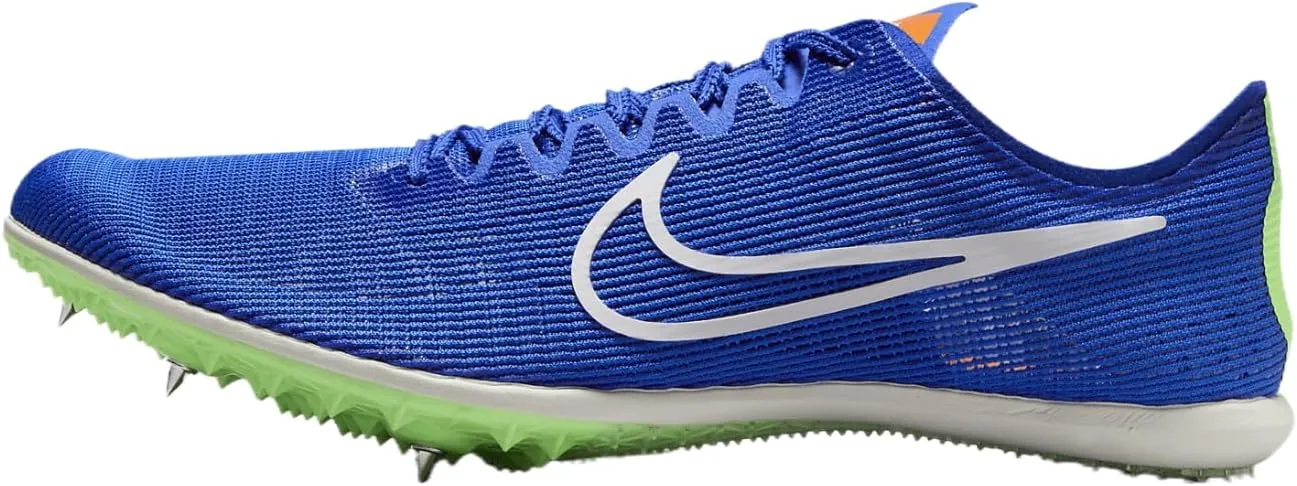 Nike Zoom Mamba 6 Track & Field Distance Spikes (DR2733-400, Racer Blue/Lime Blast/Safety Orange/White) Size 12.5