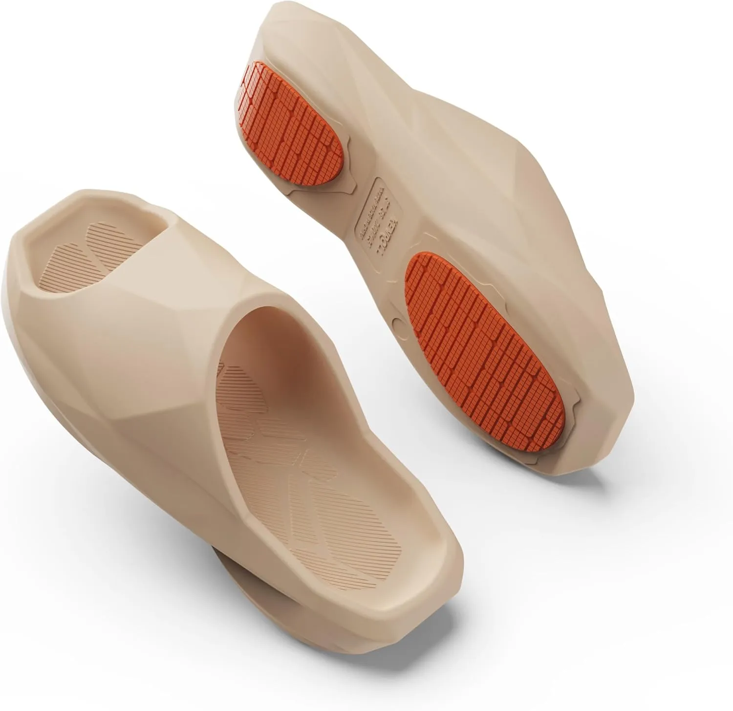 Non Slip Slide Sandals, Open Toe Thick Sole Summer Slippers for Outdoor Casual House
