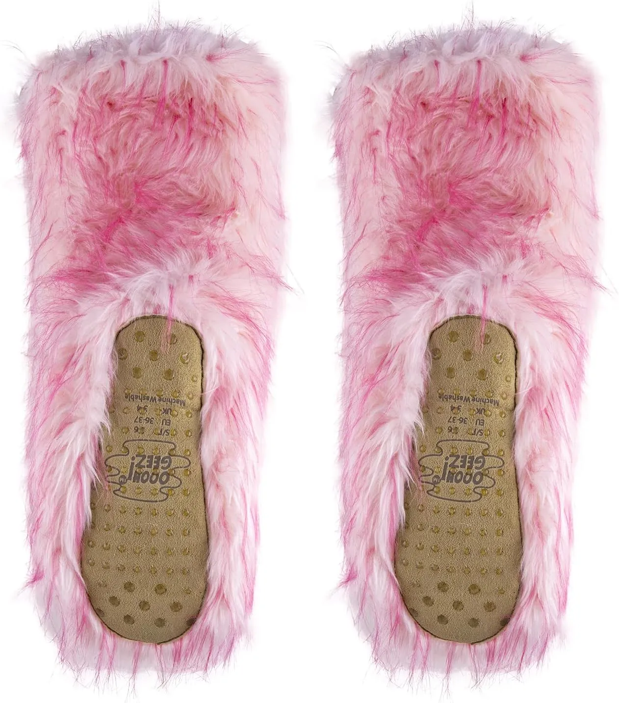 ooohyeah Womens Non Slip Fuzzy 3D Animal Slipper Socks, Funny Warm Cozy Fluffy Cute Indoor Slippers with Grippers