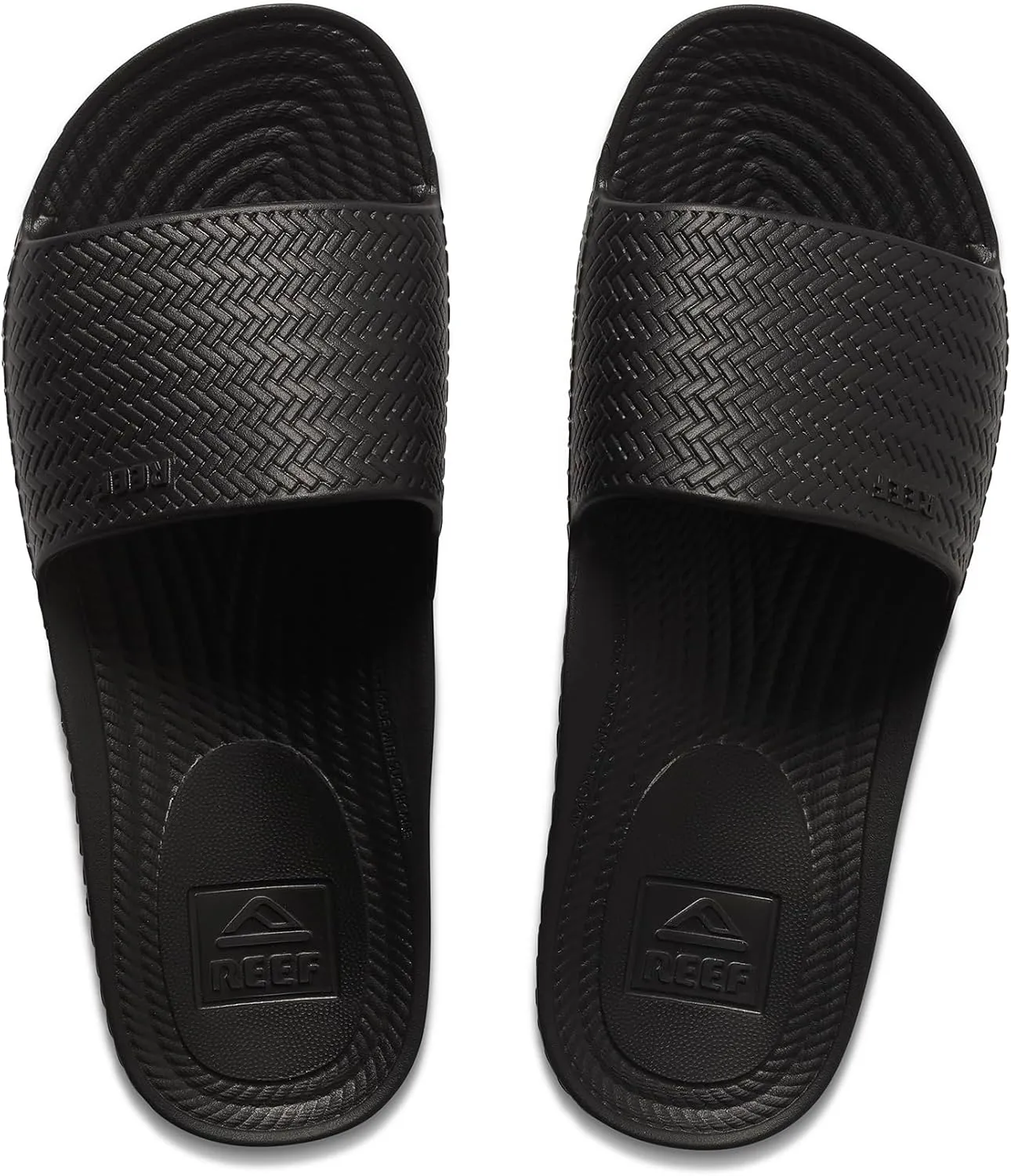 Reef Women's Water Scout Slide Sandal, Black, Numeric_10