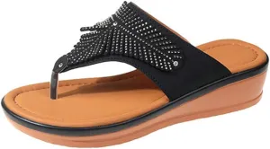 Sandals for Women Wedge Shoes Beach Comfy Orthopedic Womens Dressy Summer Flip Flops Casual Walking Wedges Shoe