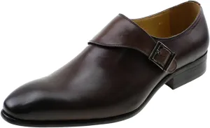 Santimon Men's Loafers Slip-Ons Dress Casual Business Shoes Genuine Leather Comfortable Driving Buckle Loafer Fashion Prom Wedding Formal Tuexdo Moccasins Zapatos Hombre