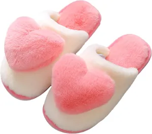 Sexy House Slippers for Women Cotton Slippers Non Slip Net Red Thickened Warm Imitation Slippers Slipper for Women