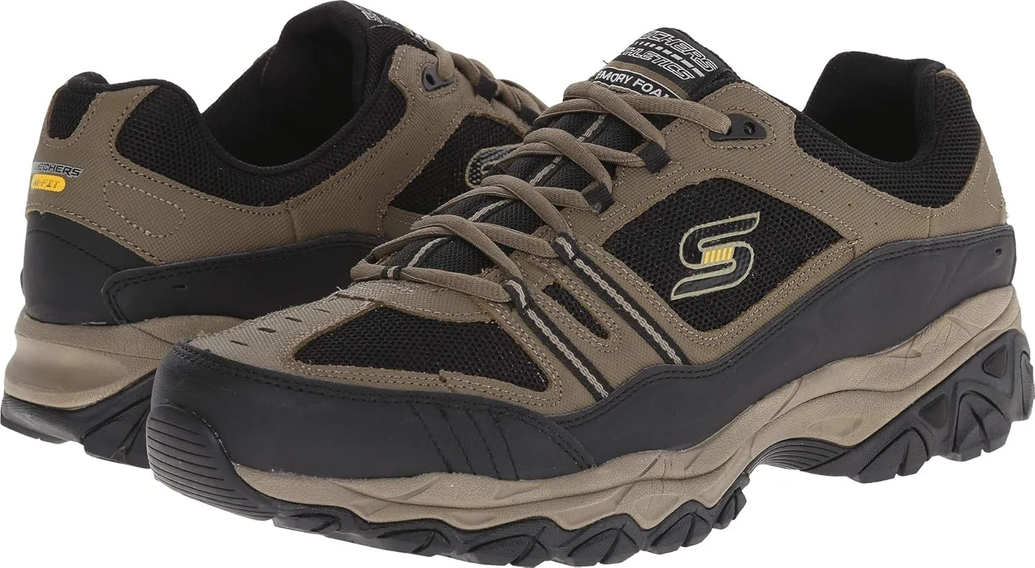 Skechers Men's After Burn Memory Fit - Strike Off Lace-Up Sneaker