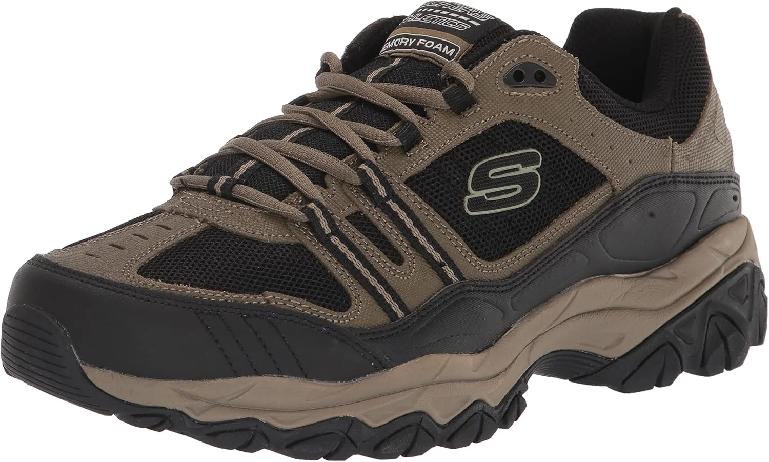 Skechers Men's After Burn Memory Fit - Strike Off Lace-Up Sneaker