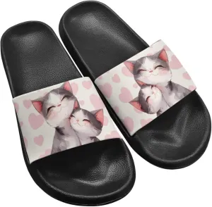 Slides for Women - Soft, Comfy, Relax Slippers, Non-slip Slides Womens, Easy to Clean, Shower, Swimming, Beach, Indoor and Outdoor Slides for Women