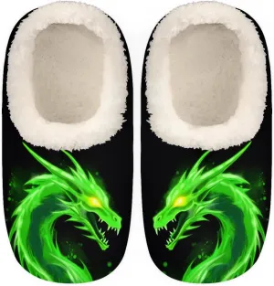 Slipper for Women Men, Fuzzy Memory Foam House Slippers Soft Cozy Warm Closed Back Slippers Lightweight Non-Slip Home Shoes Indoor Slippers