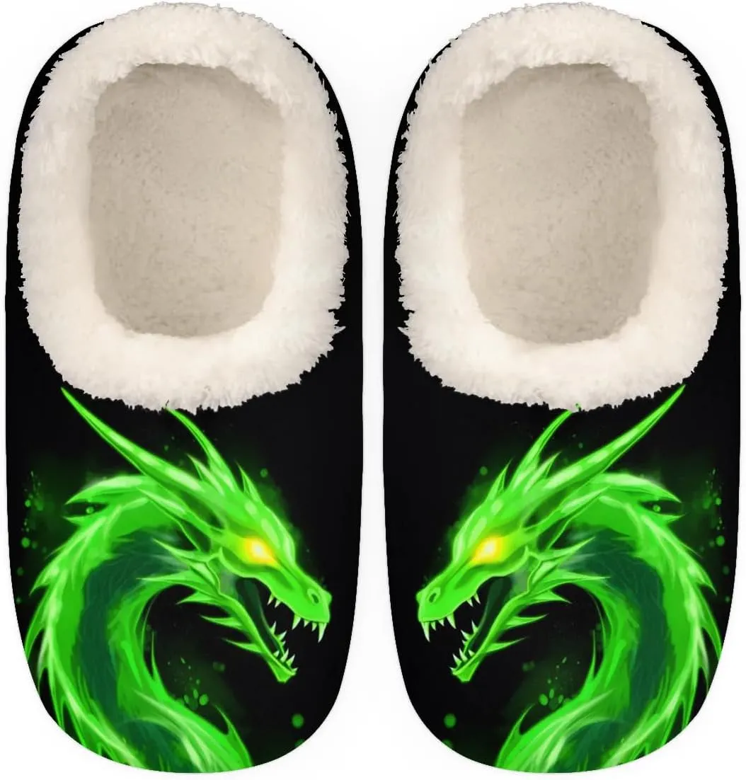 Slipper for Women Men, Fuzzy Memory Foam House Slippers Soft Cozy Warm Closed Back Slippers Lightweight Non-Slip Home Shoes Indoor Slippers