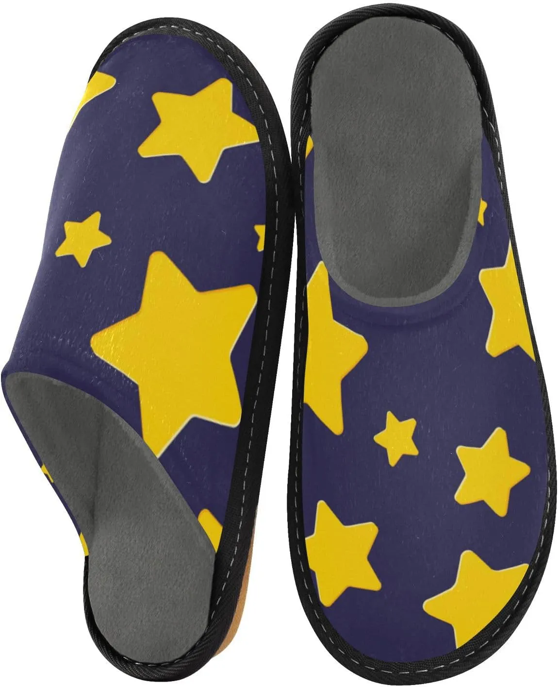 Spa Slippers Indoor House Fuzzy Slippers Soft Memory Foam Non-Slip Home Slipper Winter Shoes For Bedroom Hotel Travel 4-11