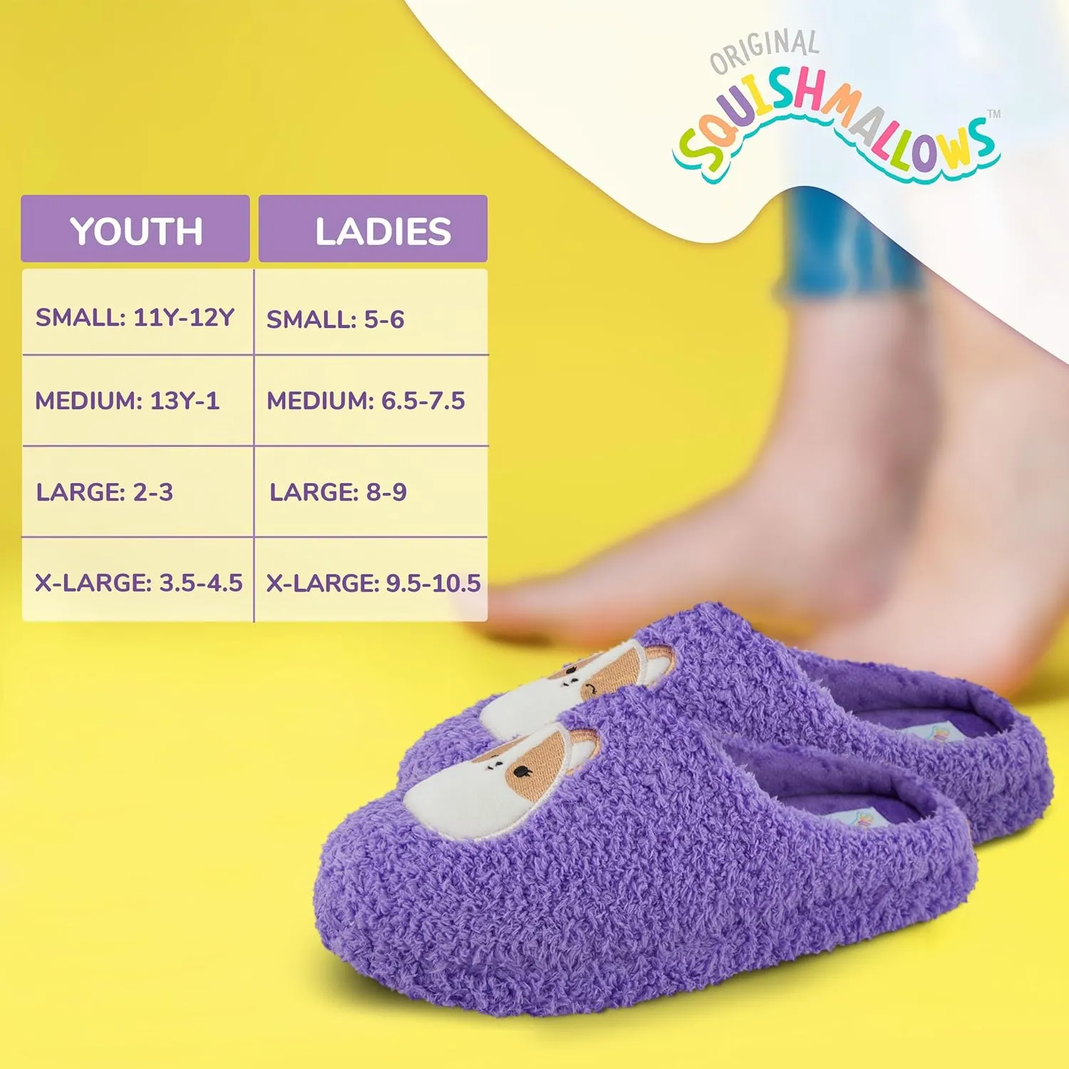 Squishmallows Kids Slippers and Womens Slippers Gifts for Women Extra Cozy Fuzzy House Slippers Slip On