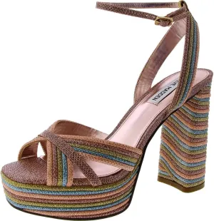Steve Madden Women's Laurel Heeled Sandal RAINBOW, 6.5
