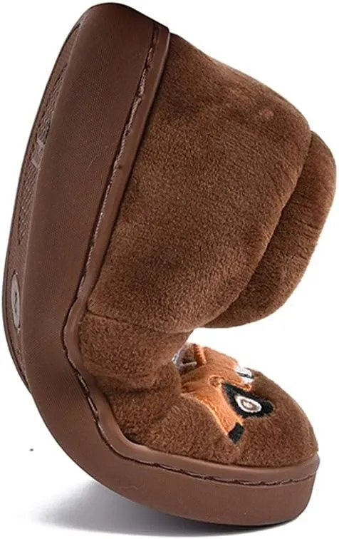 Toddler Slippers Boys Girls House Shoes Little Kids Home Indoor Bedroom Cute Warm Winter Slipper