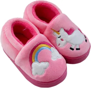 Toddler Slippers Girl Boy House Slipper Kids Winter Slipper Soft Plush Indoor Girls Boys Home Warm Slipper