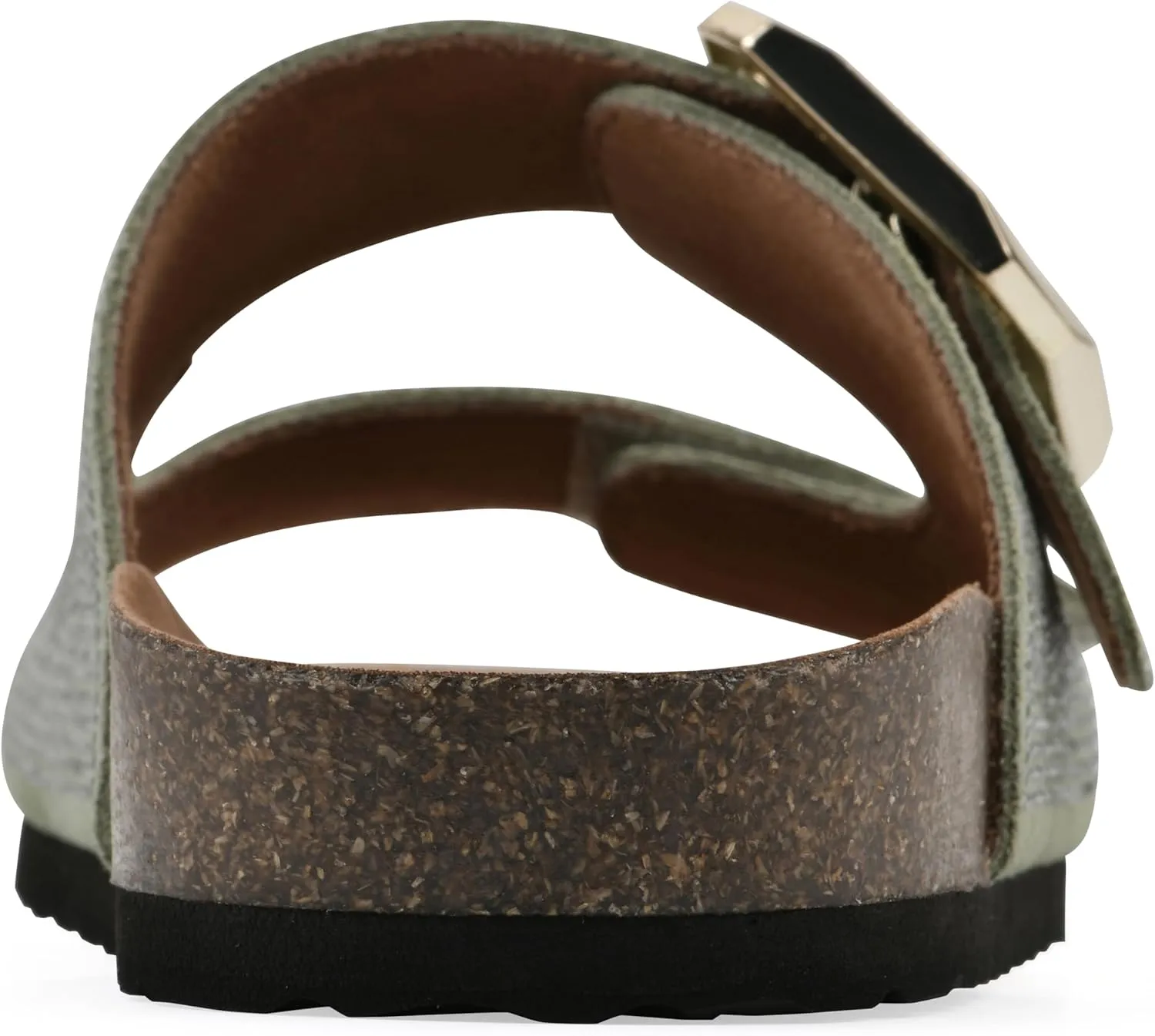WHITE MOUNTAIN Women's Granitas Double-Strap Signature Comfort-Molded Footbed Sandal