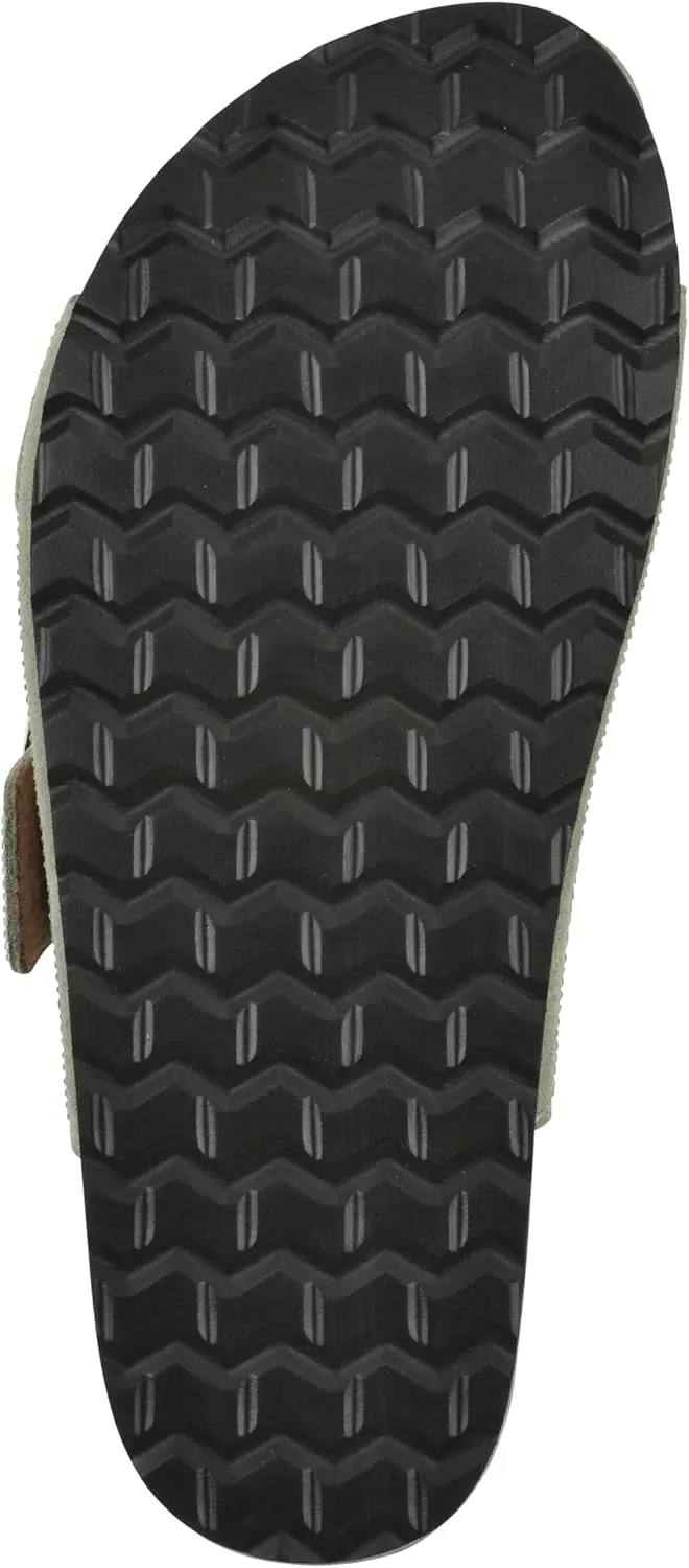 WHITE MOUNTAIN Women's Granitas Double-Strap Signature Comfort-Molded Footbed Sandal