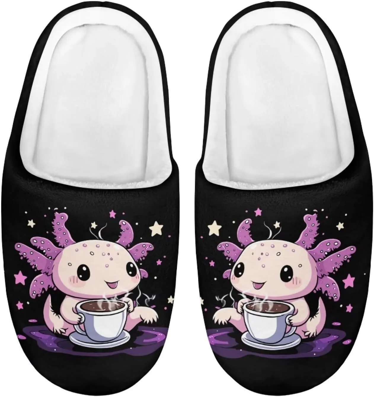 Winter Warm Slippers for Girls Kids Boys Size 9-15 Indoor Outdoor Fuzzy Slippers