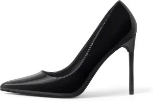 Women's Pumps Slip On High Heels with Pointed Toe 4.1 Inch Stiletto Bridal Party Dress Heels for Casual