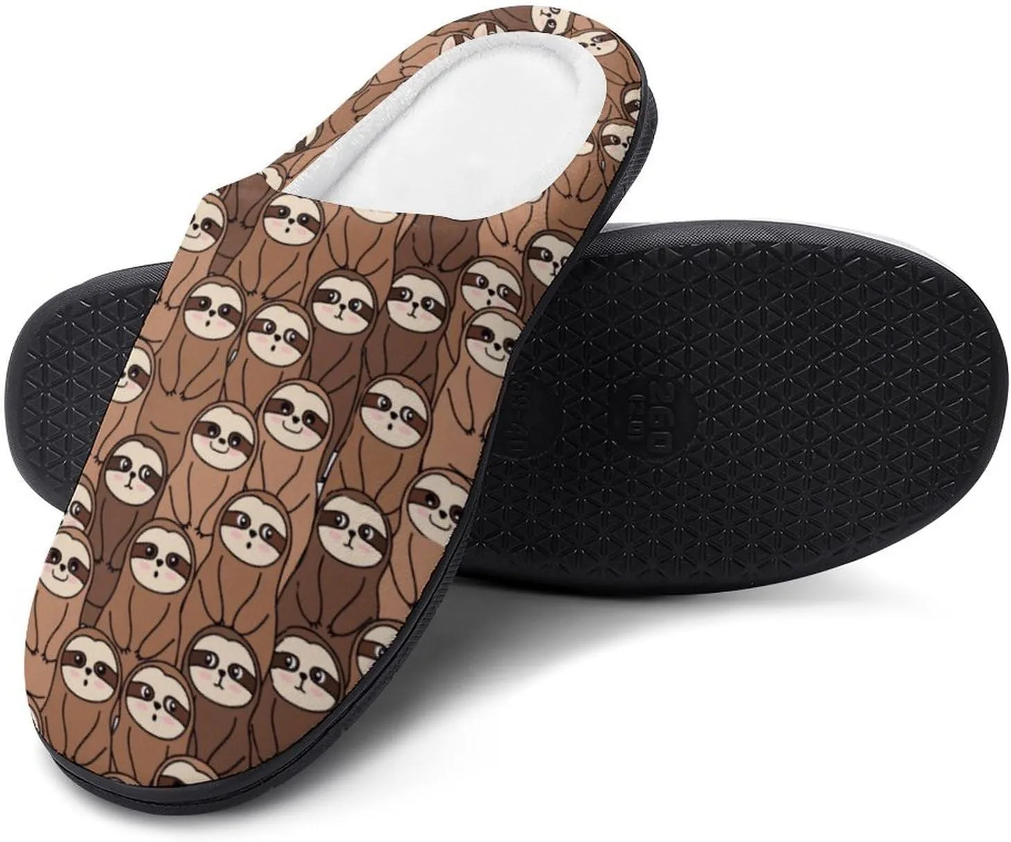 Womens Slippers Comfy Bedroom Slip-On Shoes Ladies Halloween Slippers Cotton House Slipper Indoor Memory Foam Slippers
