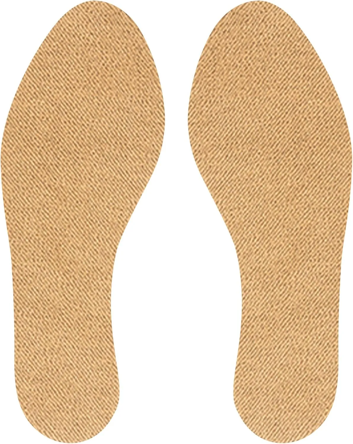 Wool Flat Shoe Insert for Sandals & Sockless Shoes, Comfortable Shoe Insoles with Sweat-Absorbent Natural Fiber & Non-Slip Silicone Grip, Narrow-Cut Shoe Inserts for Women, Brown, Size 40 - SoxsolS