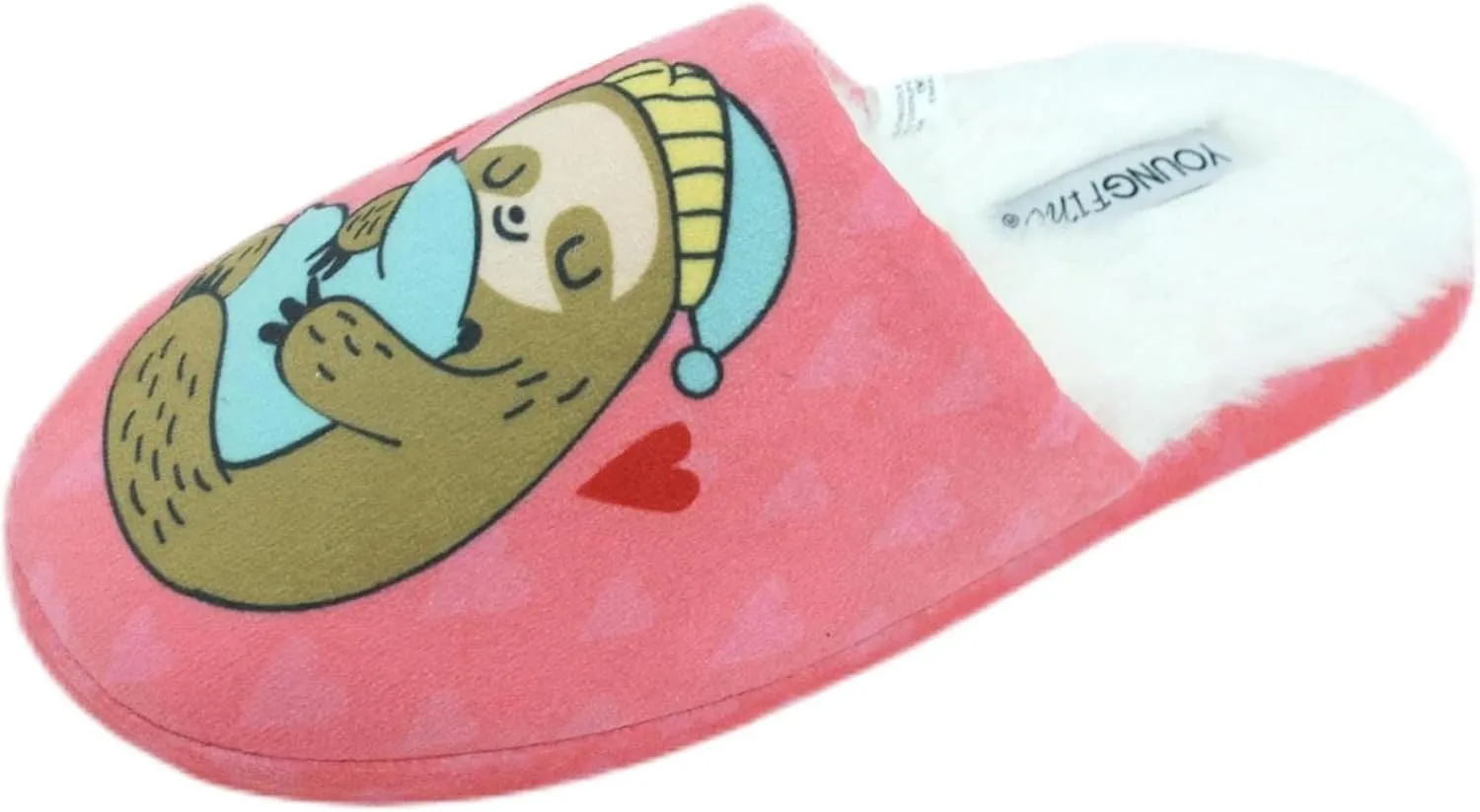 Youngfine Cute Lazy Sloth Ladies Slipper (ZW21426)