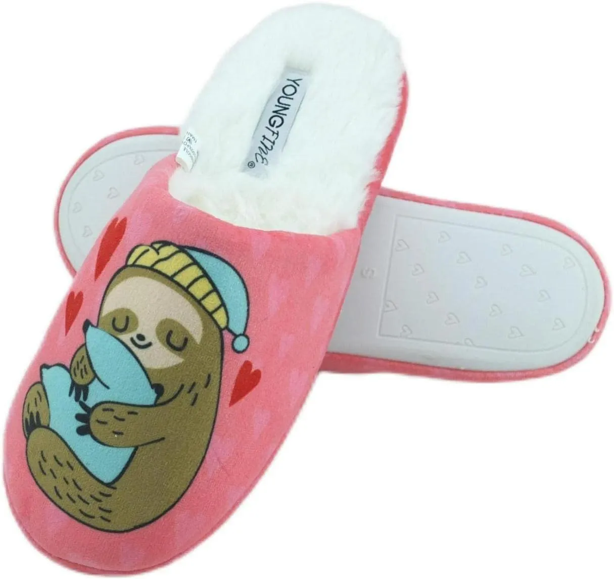 Youngfine Cute Lazy Sloth Ladies Slipper (ZW21426)