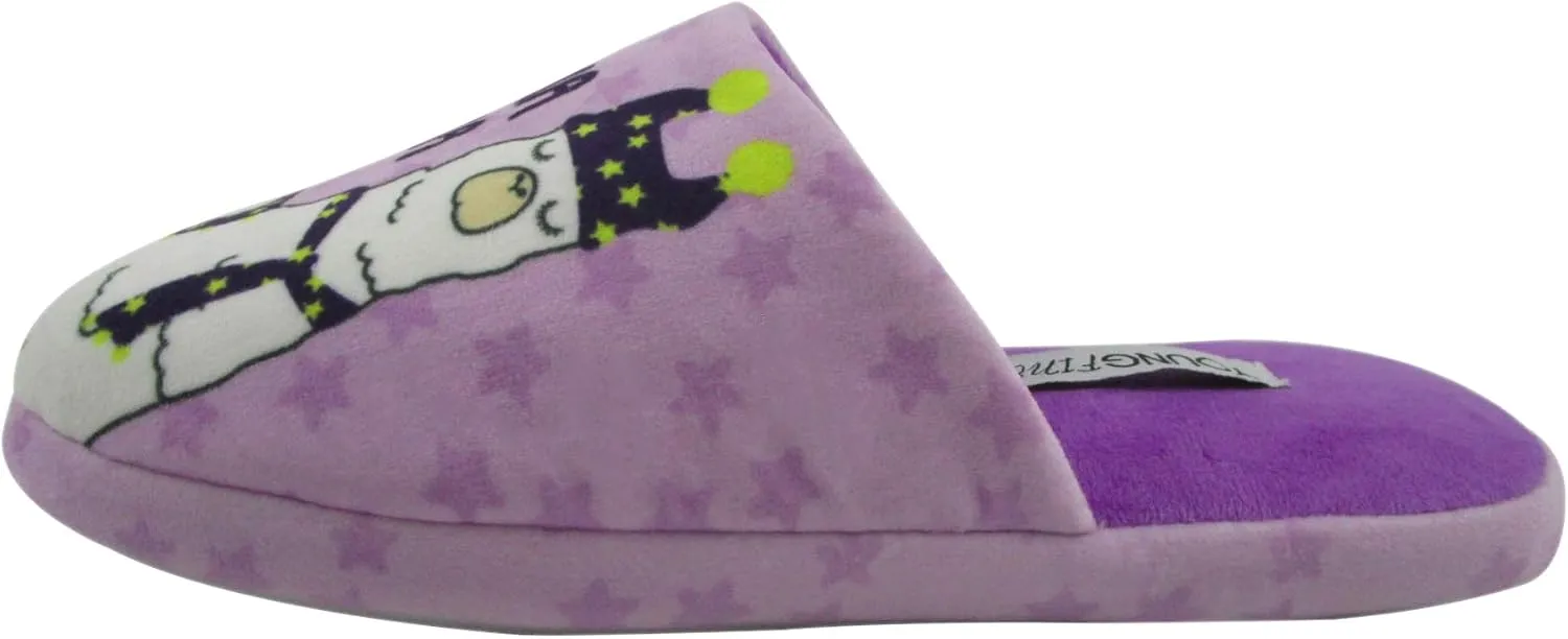 Youngfine Pyjama Llama Slipper and Breakfast Club Ladies’ Slipper for Women